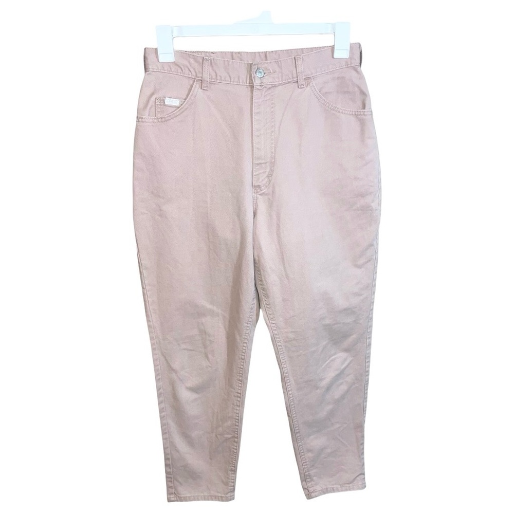 Lee Jeans Women’s 14 Petite Pale Pink Straight Vintage